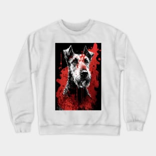 Airedale Terrier Portrait Crewneck Sweatshirt